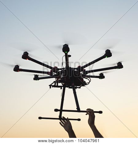 Starting copter