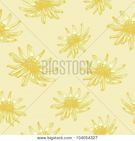 Flower Pattern yellow
