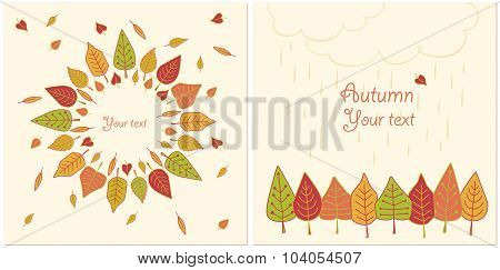 Autumn vector background