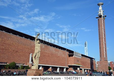 The Amsterdam stadium