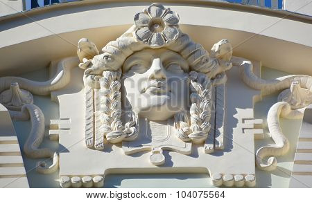 Details of Art Nouveau buildings