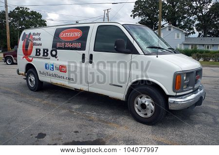 Baby Back Blues BBQ Van