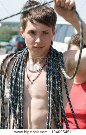 Extreme ropejumping
