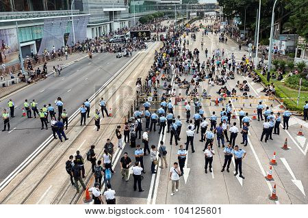 Occupy Central Protest Movement In Hong Kong