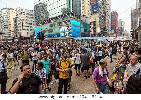 Occupy Central Protest Movement In Hong Kong
