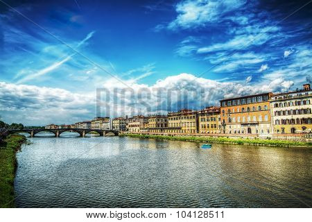 Beautiful Bridge In Lungarno