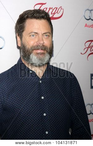 LOS ANGELES - OCT 7:  Nick Offerman at the 