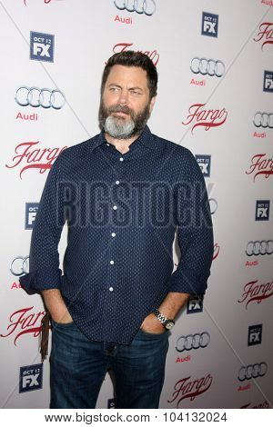 LOS ANGELES - OCT 7:  Nick Offerman at the 