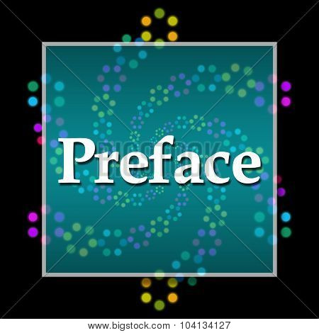 Preface Dark Colorful Neon