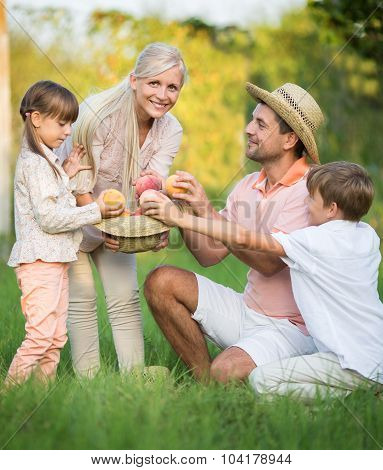 Gardening, Family Concept