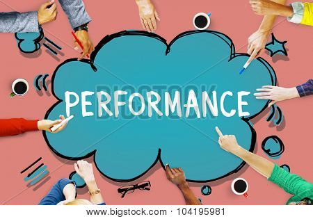 Performance Development Improvement Perform Concept