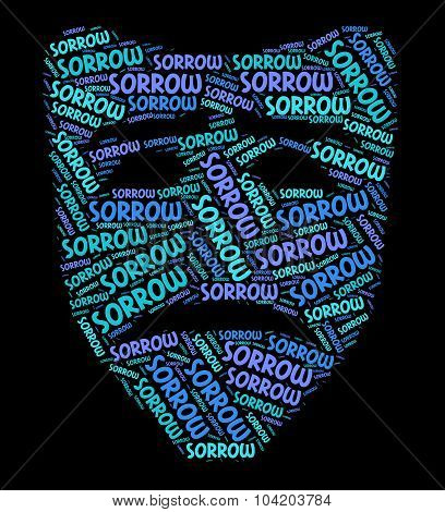 Sorrow Word Means Grief Stricken And Dejected