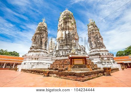 Wat Phra Mahathat, Buddhist Temple, Mueang Ratchaburi District, Ratchaburi Province, Thailand