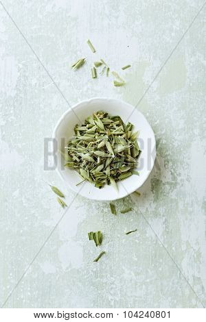 Organic green oats ( avena sativa) for tea