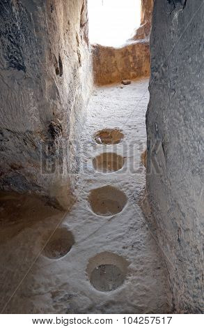 Ancient Winery - One Of The Queens Placements In Cave City Uplistsikhe In Gori Region.