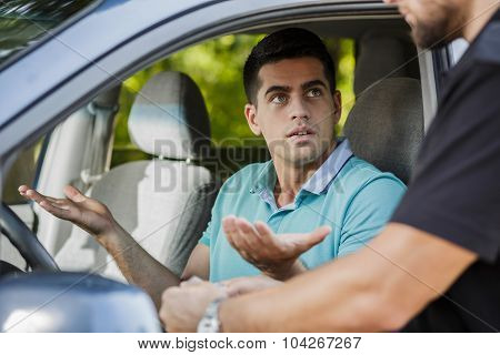 Confused Young Man