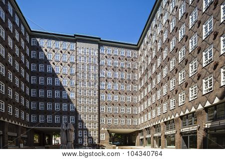 Sprinkenhof In Hamburg, Germany