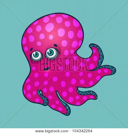 Pink Octopus