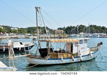 the port of Porec