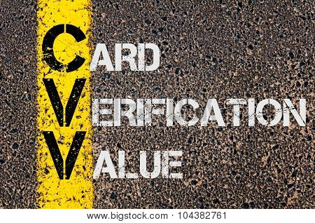 Business Acronym Cvv As Card Verification Value