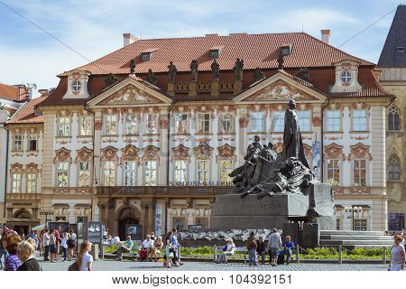 monument of Jan Hus, Prague