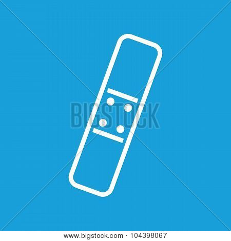 Plaster icon, white
