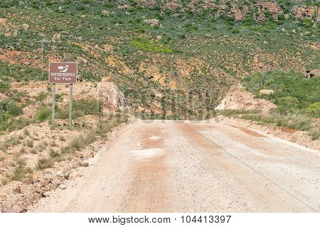 Start Of The Gifberg Pass