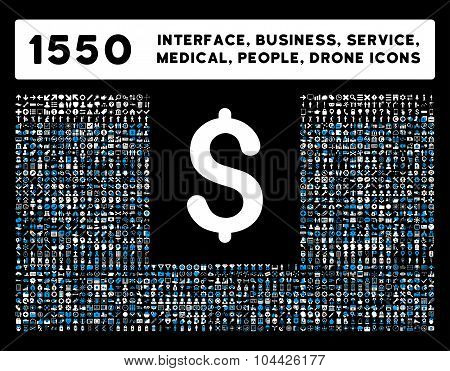 Interface, Business, Tools, People, Medical, Awards Vector Icons