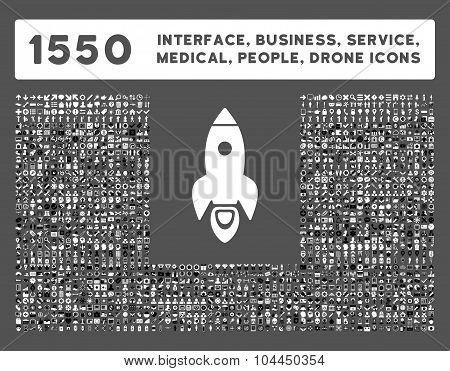 Interface, Business, Tools, People, Medical, Awards Vector Icons