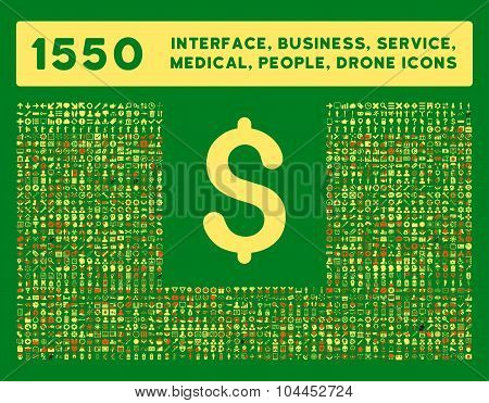 Interface, Business, Tools, People, Medical, Awards Vector Icons