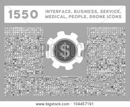 Interface, Business, Tools, People, Medical, Awards Vector Icons