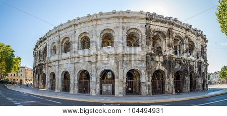 Ancient Roman Theatre (arena) Of Nimes