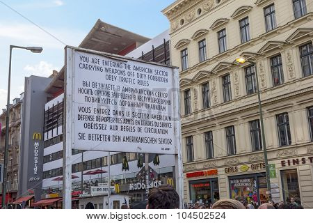 Checkpoint Charlie, Berlin