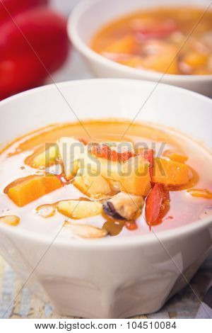 Soup With Mussels