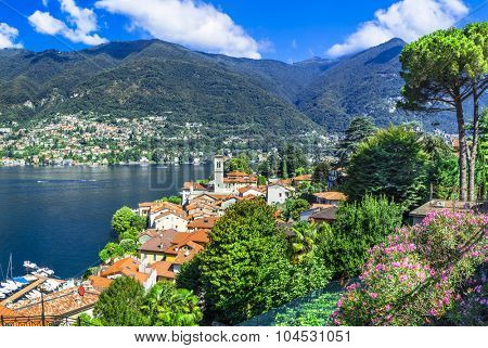 beautiful villages of Lago di Como - Blevio. North of Italy