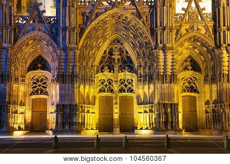 Cathedral Of Tours, Indre-et-loire, France