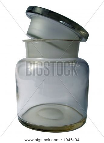 Vintage Glass Jar