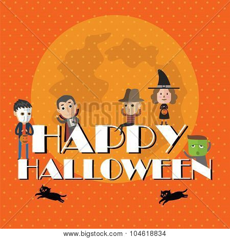 happy halloween eps10 format