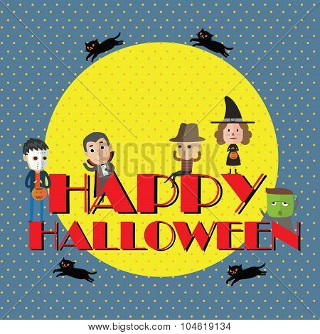 happy halloween eps10 format