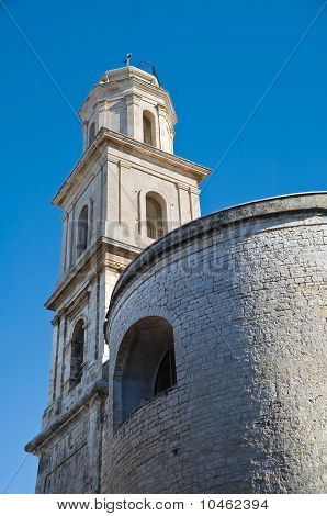 St. Maria Assunta Belltower. Sannicandro di Bari. Apulie.