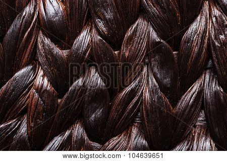 Wicker Woven Pattern Background