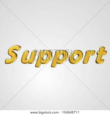 3D Text Support