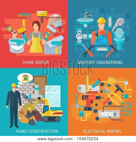 Home Repair Flat Set