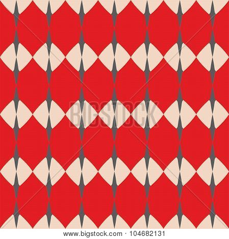 Tile pastel, red and grey vector pattern