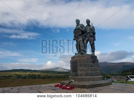 Commando Memorial in Spean Bridge Scotland