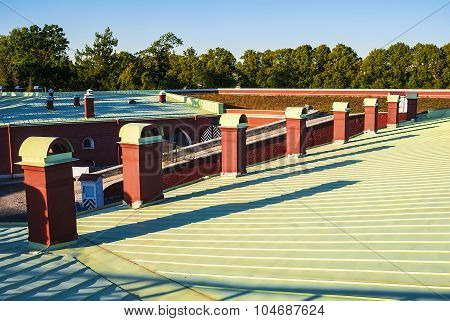 Roof of the Peter and Paul Fortress. Russia. St. Petersburg