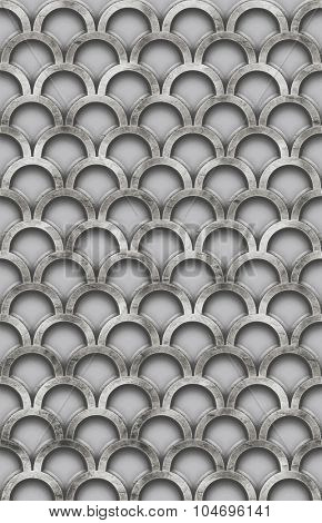 Seigaiha background, pattern, texture, an old and  traditional Japanese decorative ornament
