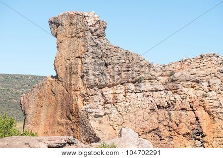 Sandstone Formation At The Gifberg Resort