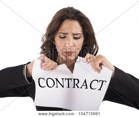 Tear the contract