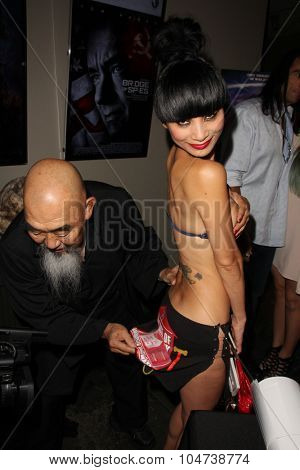 LOS ANGELES - OCT 9:  Gerald Okamura, Bai Ling at the 